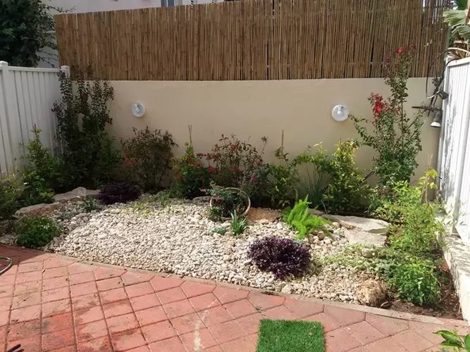 תכנון ועיצוב גינה אחרי